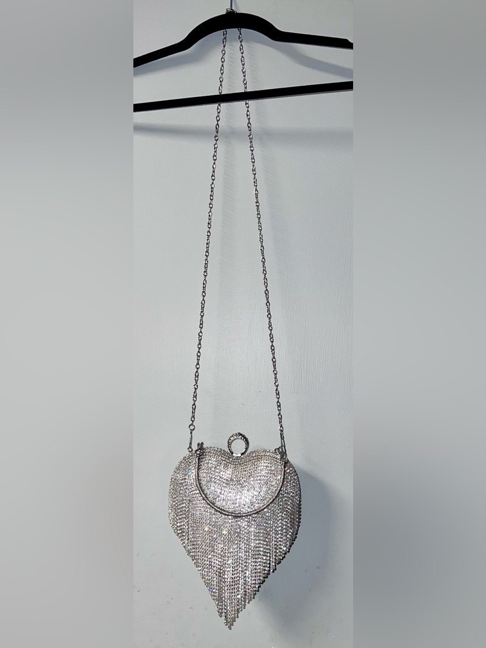 Bling Fringe Clutch